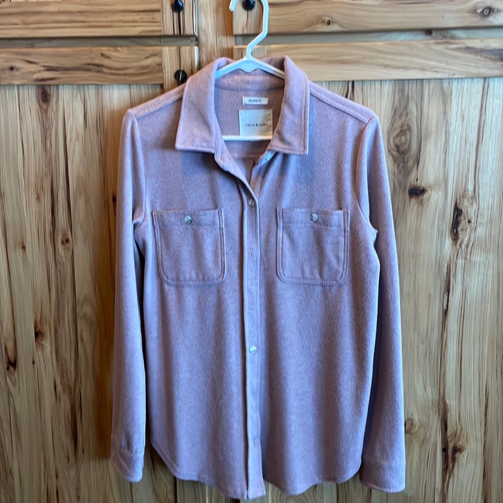 Super soft button up shirt